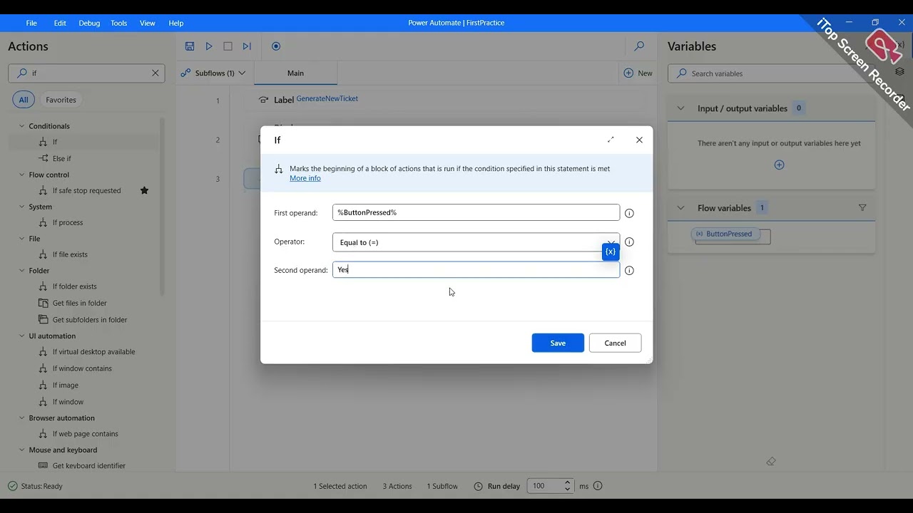 Power Automate Desktop | Go to & Label Actions Explained