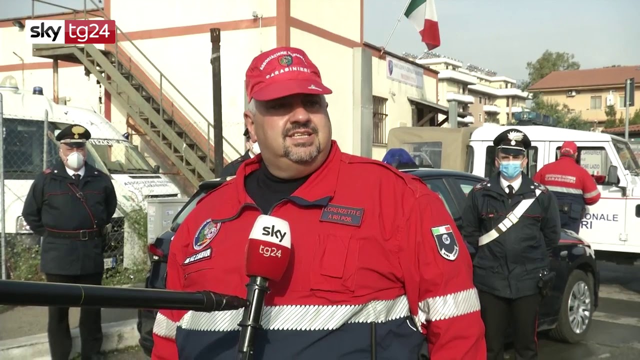 Emergenza Covid 19 Il lavoro dei Volontari dell'Associazione Nazionale Carabinieri
