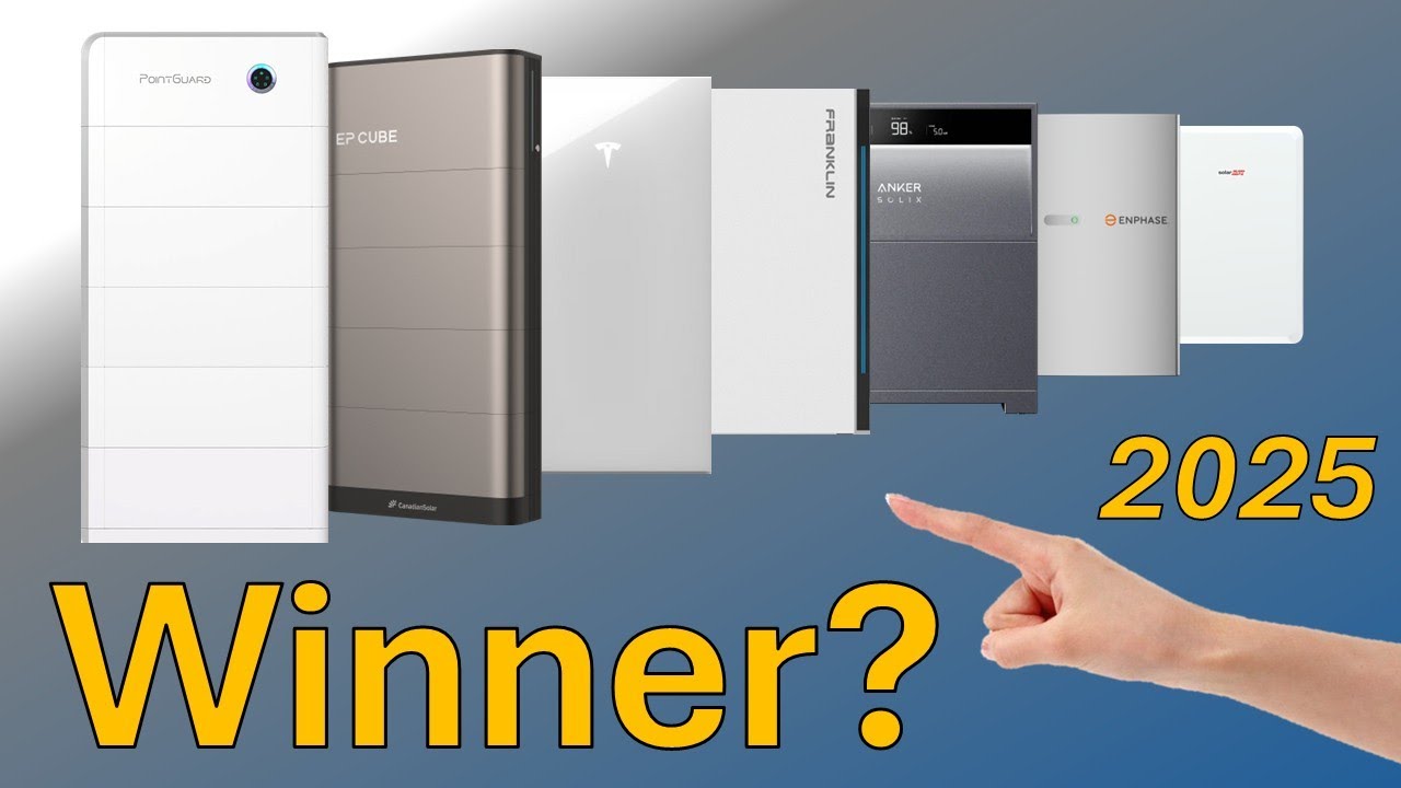 Top 3 Solar Batteries in 2025! PointGuard vs EP Cube vs FranklinWH