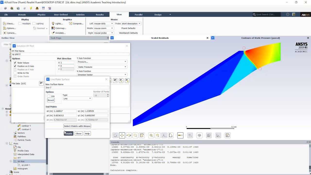 Supersonic Diffuser simulation in Ansys Fluent - part 3