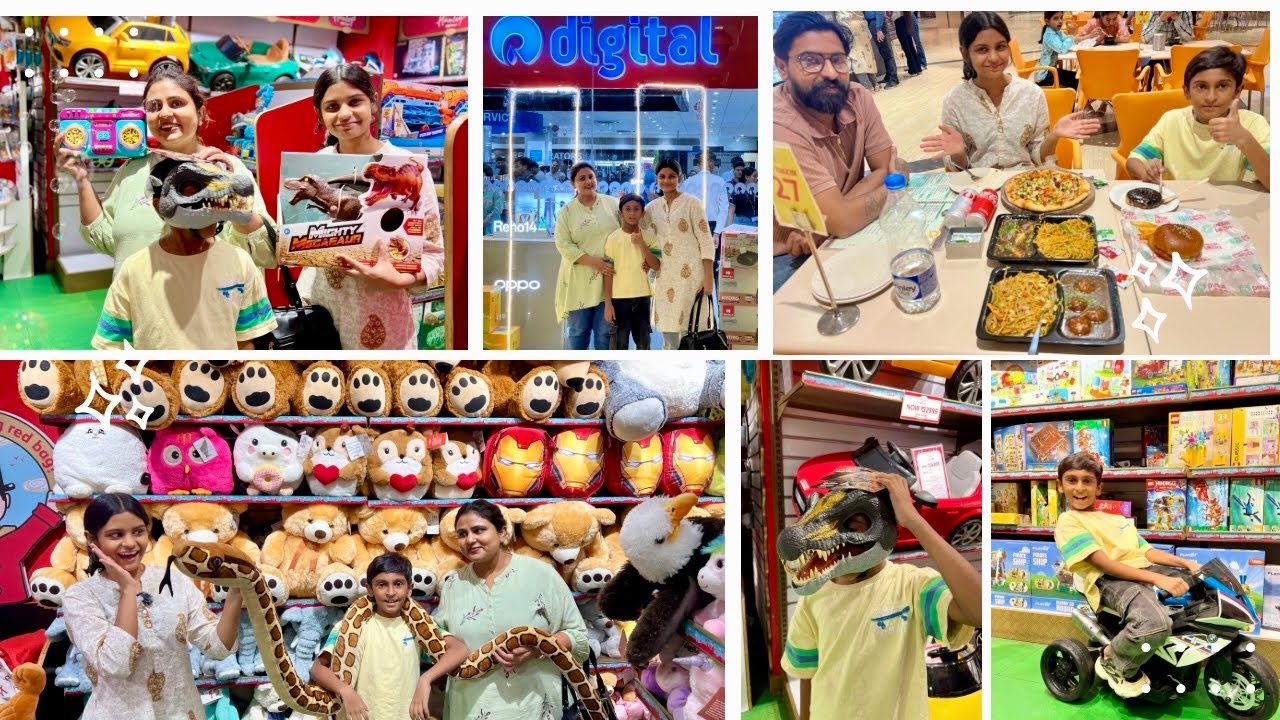 Reliance Mall में बच्चों के साथ kiya enjoy 🤩 food।toy हाउस । shopping ।ओर मज़ेदार अनुभव ।Vloglife ।