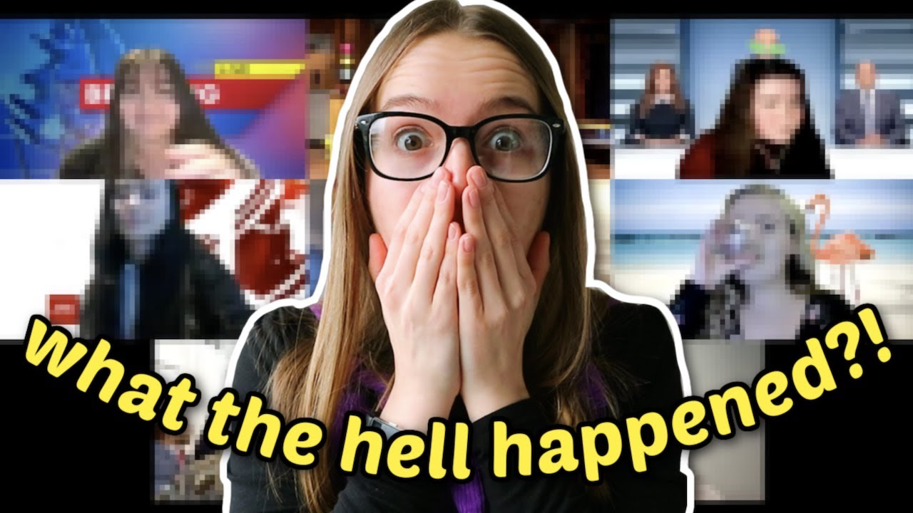 hosting a powerpoint party for my friends (thank you TikTok and Zoom!)