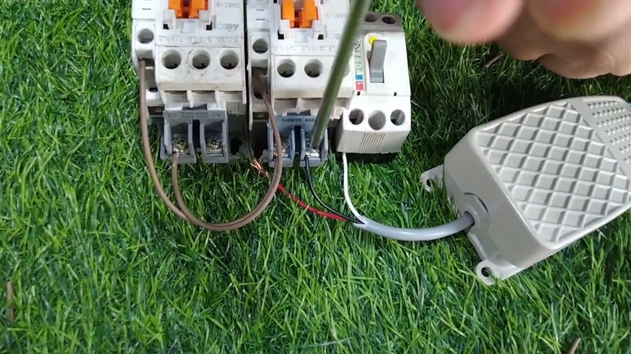 reverse forward panel with pedal switch