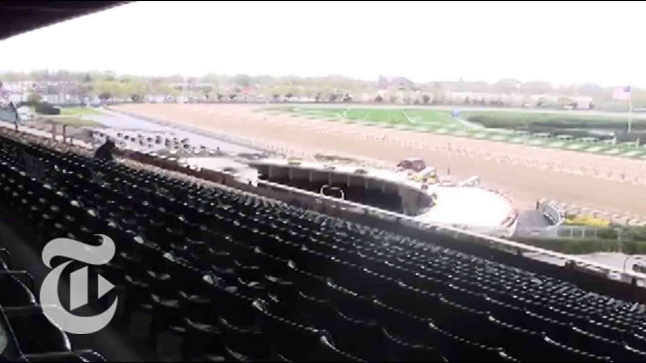 N.Y./Region: The Latest Line, on a Desolate Racetrack | The New York Times