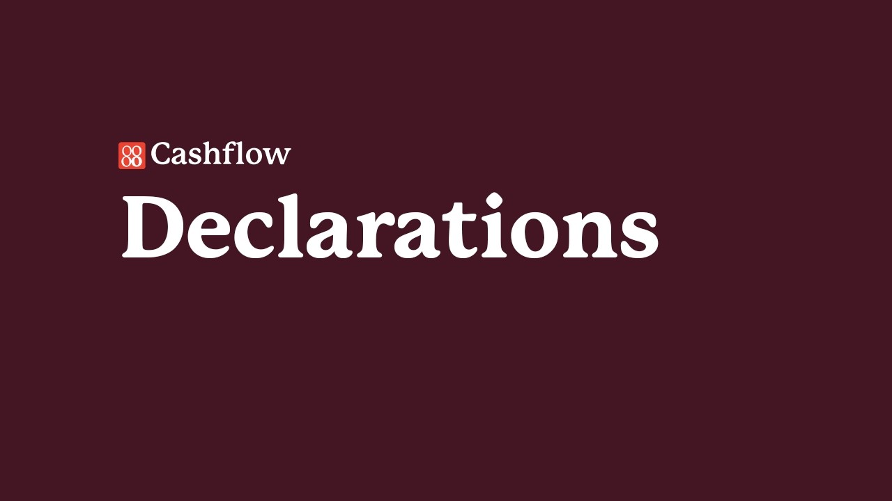 Declarations