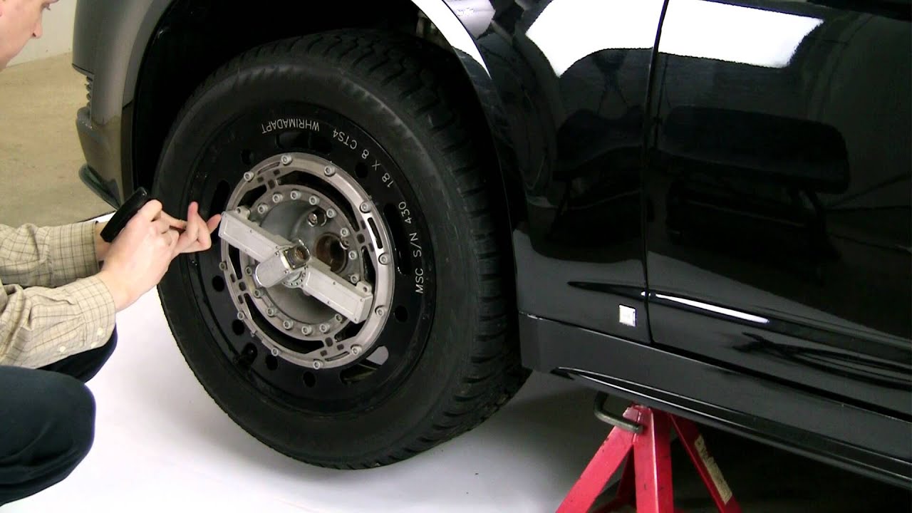 Michigan Scientific Corp Wheel Force Transducer and Setup