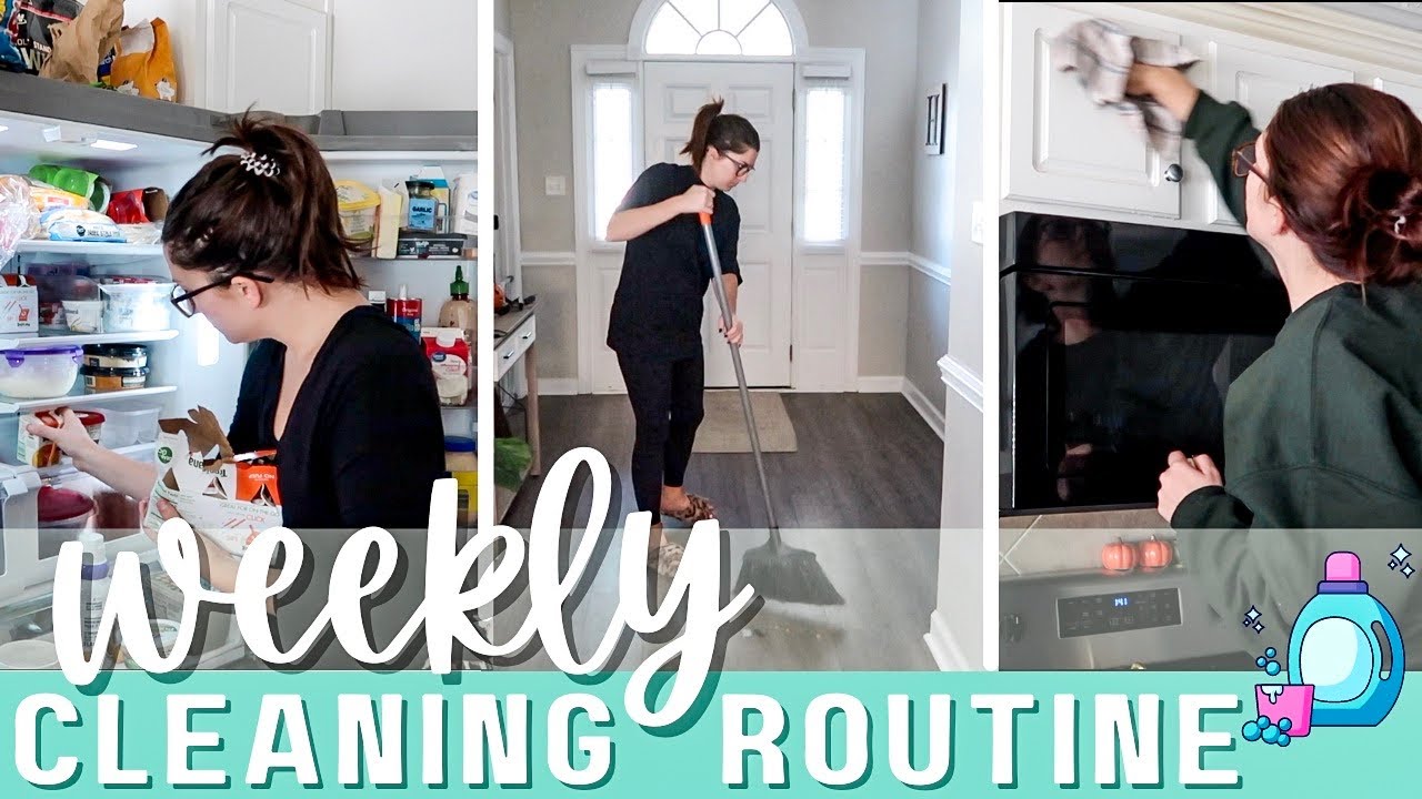 Weekly Cleaning Schedule | Realistic Productivity Hacks | Clean with Me | Working Mom Cleaning