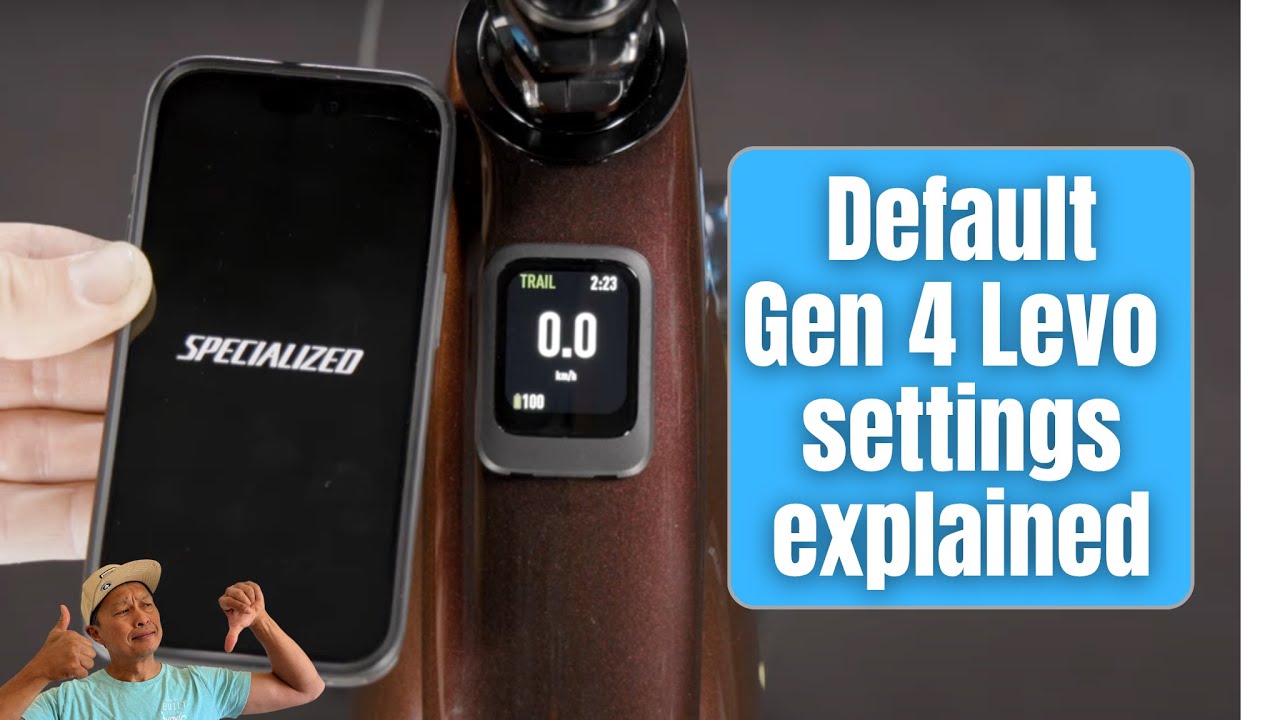 What are the default motor settings on a Gen 4 Levo - How to Reset to Default settings