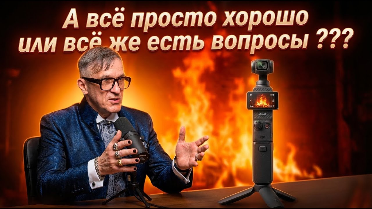DJI OSMO pocket 3 а так ли она хороша эта камера ??
