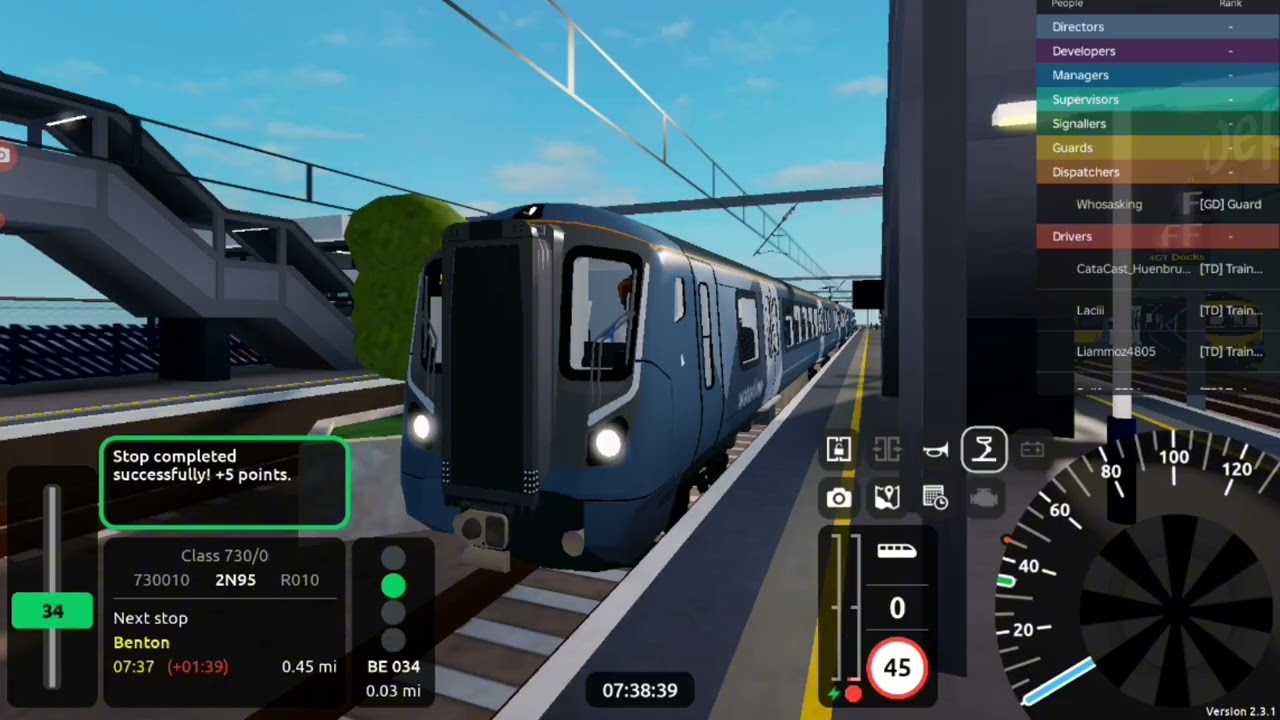 Stepford County Railway Waterline 2N95 Service from Greenslade to Newry (Suburban Route)