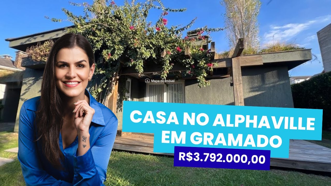 Essa casa no Alphaville Gramado vai te surpreender – R$ 3.792.000