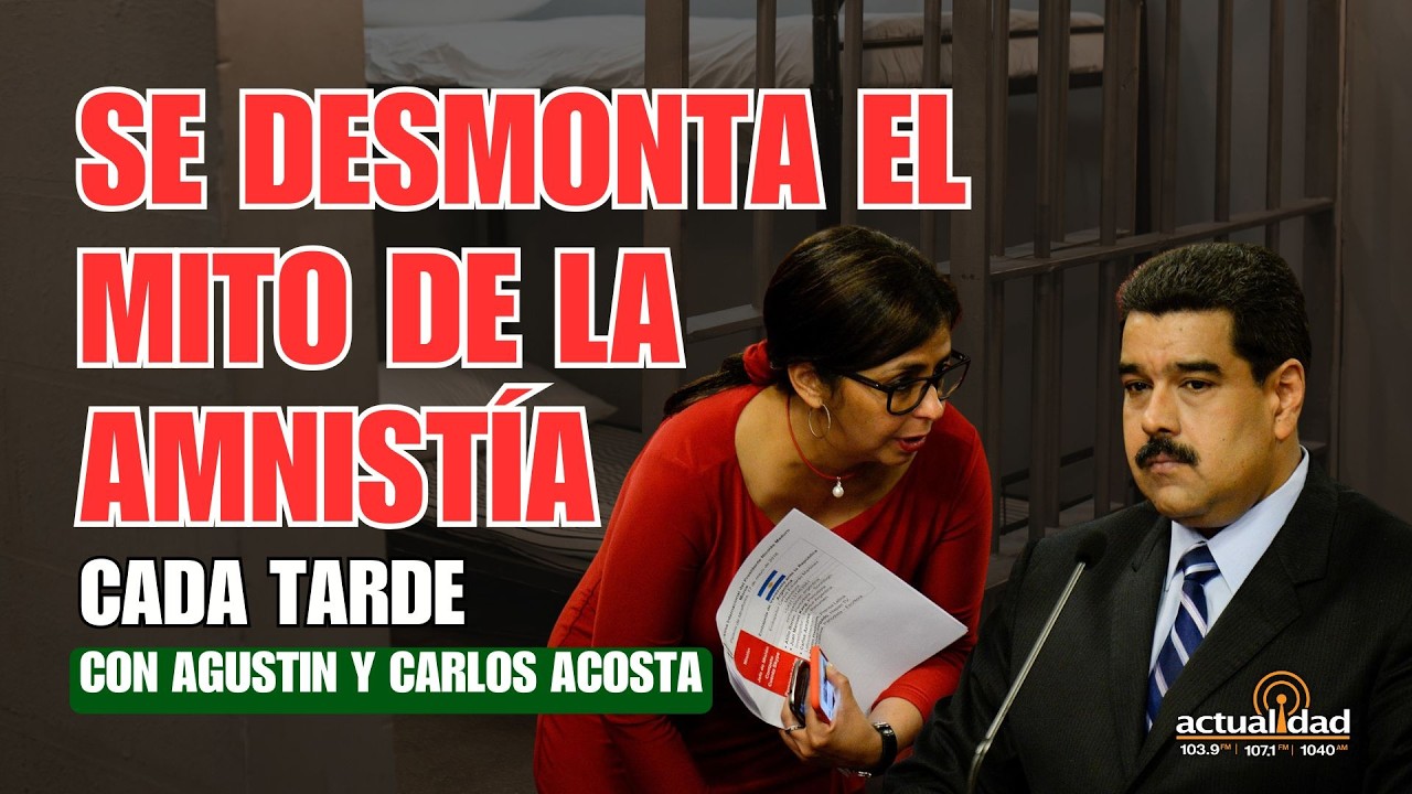La amnistía: ¿solución o distracción política? | Cada tarde con Agustin y Carlos Acosta