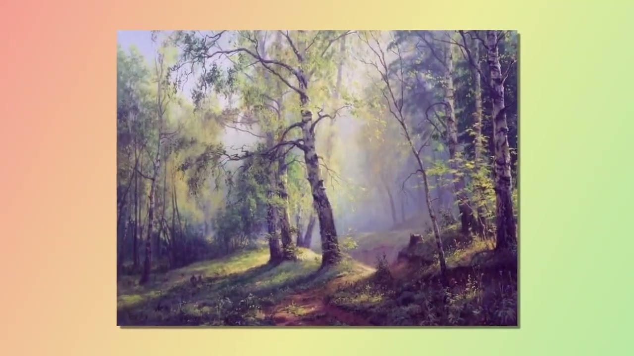 Artist Sergei Basov. Russian Landscapes