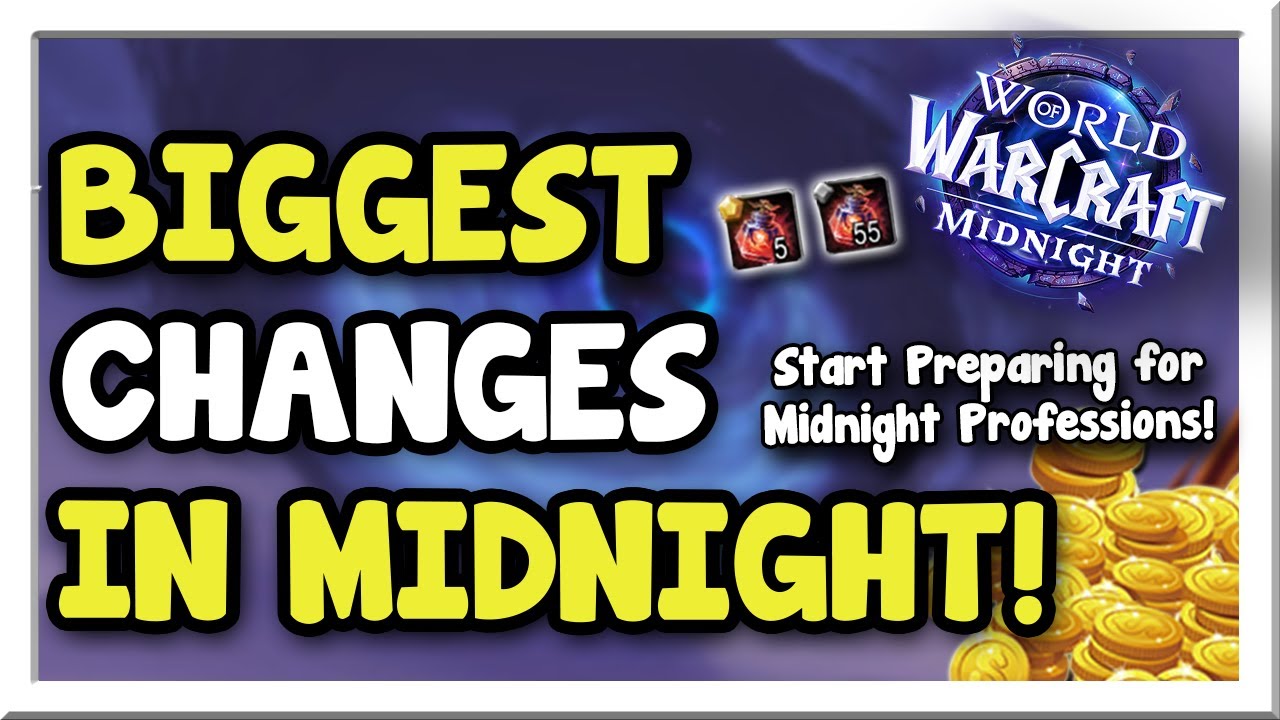 The Biggest Profession Changes Coming in Midnight! Moxie, Shuffling & Items! | WoW Gold Making Guide