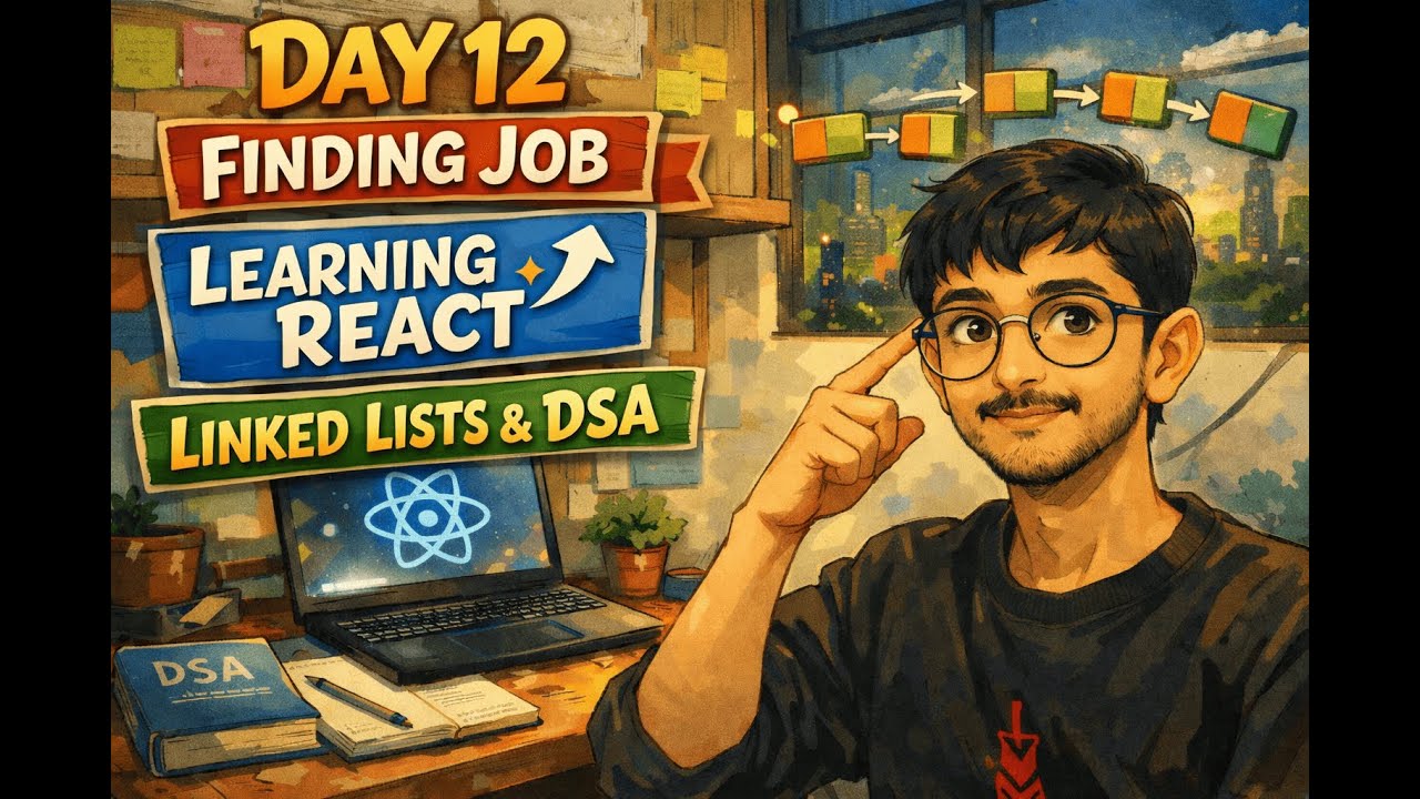 Day 12 | React Lifting State Up + Linked List | 90 Days Job Challenge