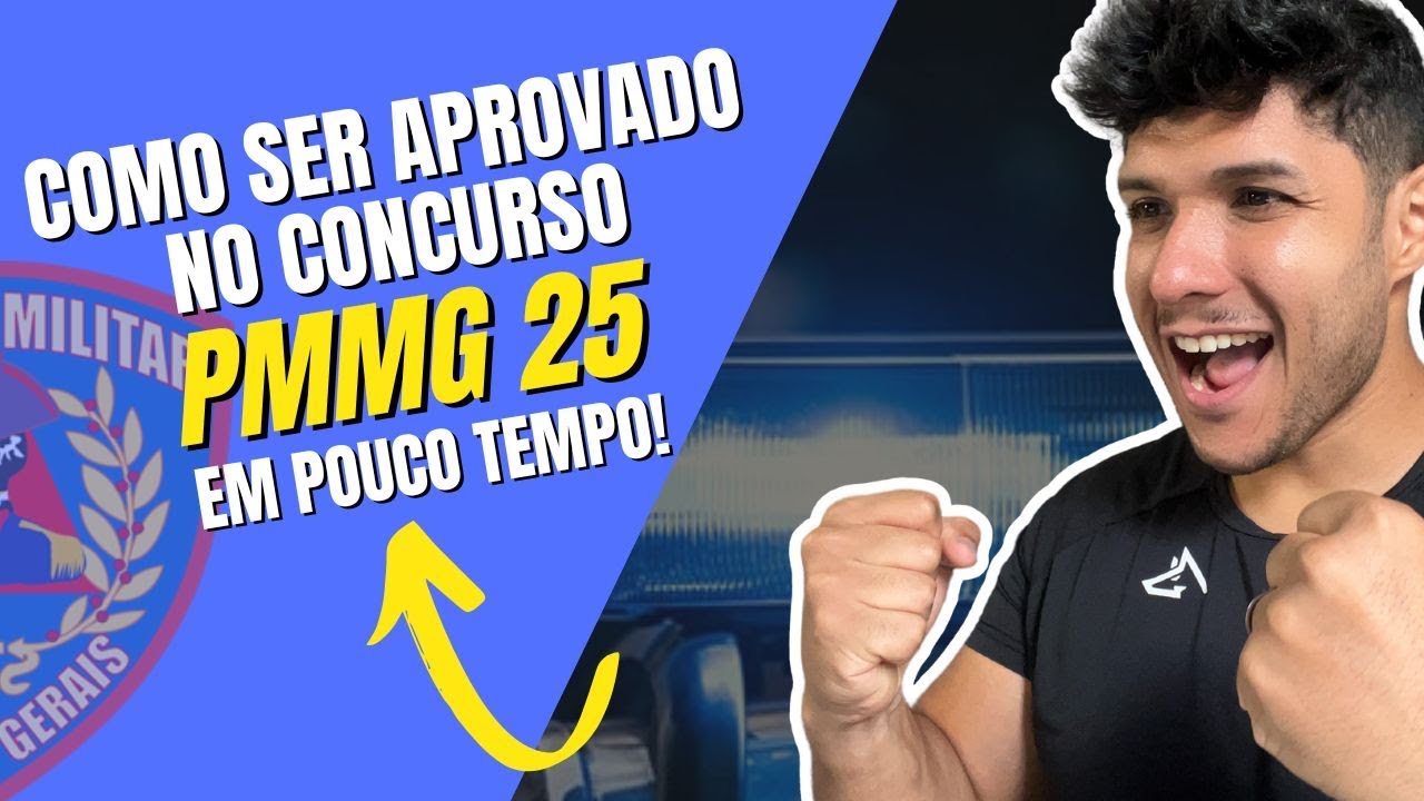 Passo a Passo da Aprova&ccedil;&atilde;o - PMMG 2025 (Soldado)