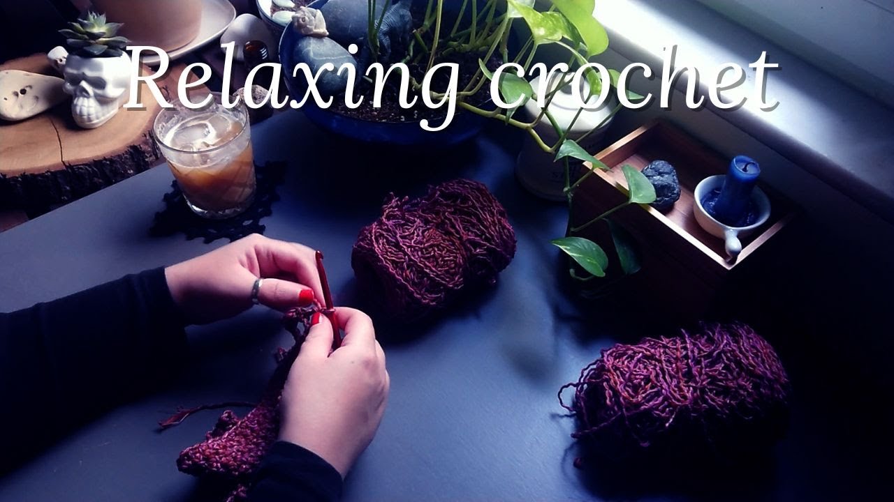Relaxing crochet &bull; Crochet with me &bull; No talking