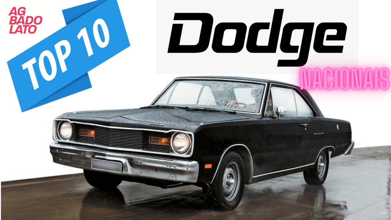 TOP 10 - OS DODGES MAIS IMPORTANTES DA COLEÇÃO  (REP)