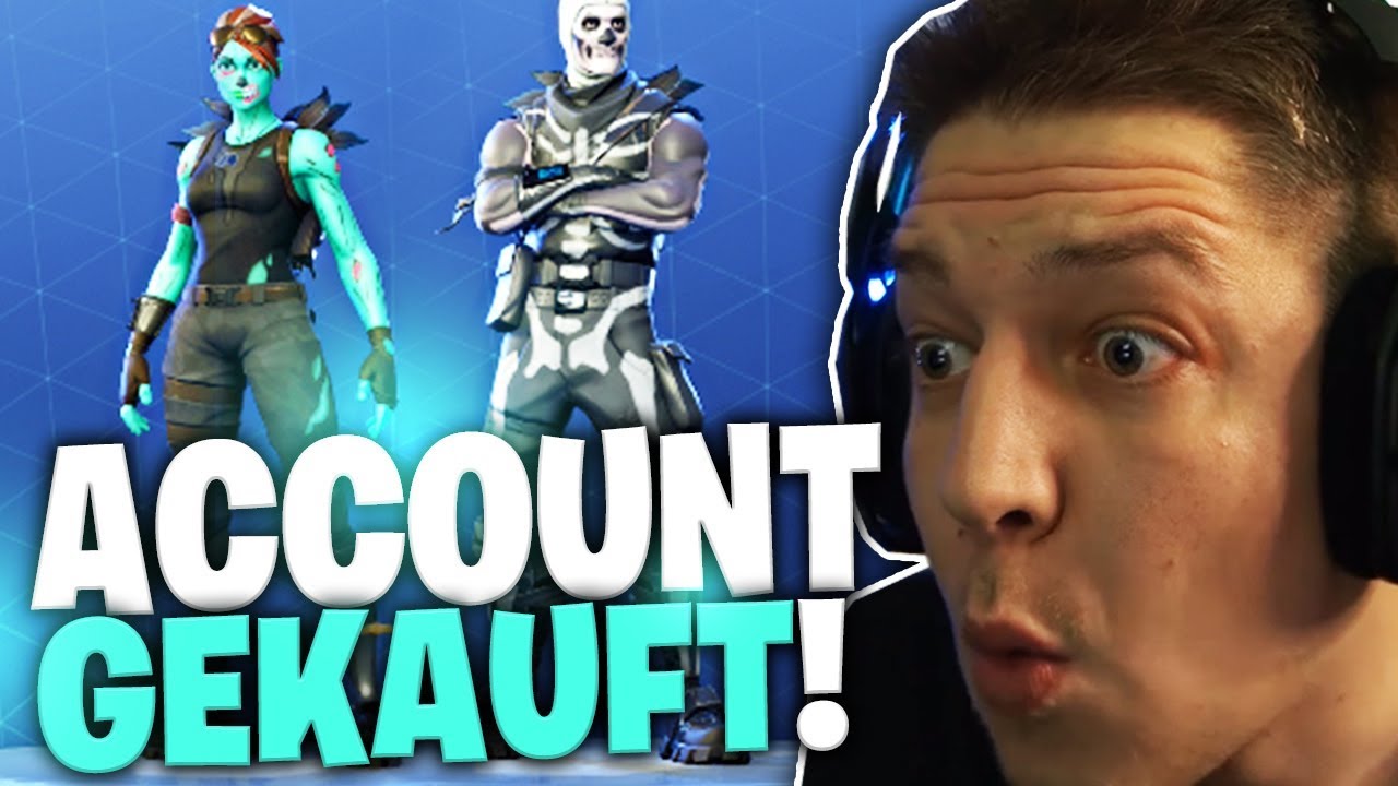 Fortnite Account gekauft | SpontanaBlack