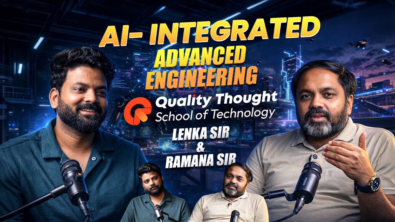 🎙️Advanced Engineering @QTST | Telugu Podcast | Ft. Pikun Lenka & Ramana Bhupathi