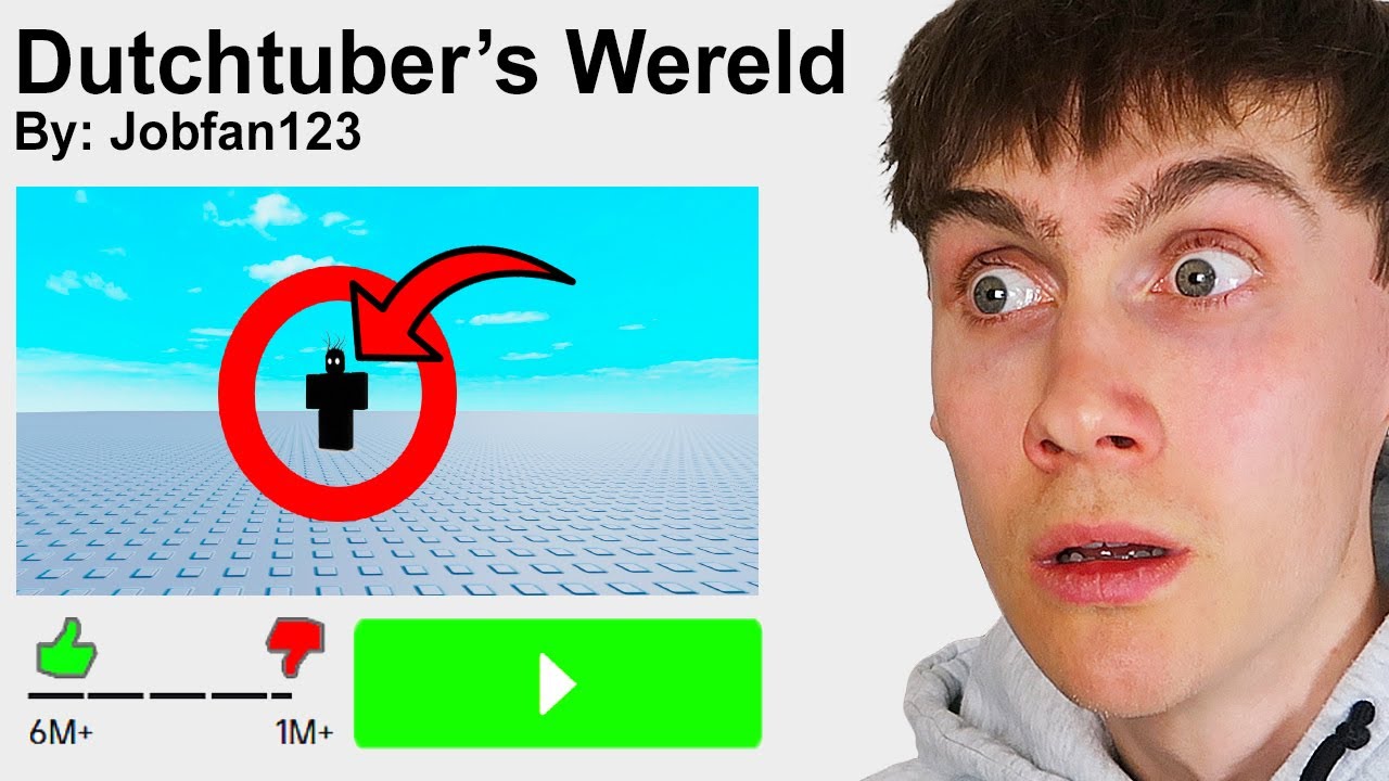Deze Roblox Game Gaat Over Mij&hellip;