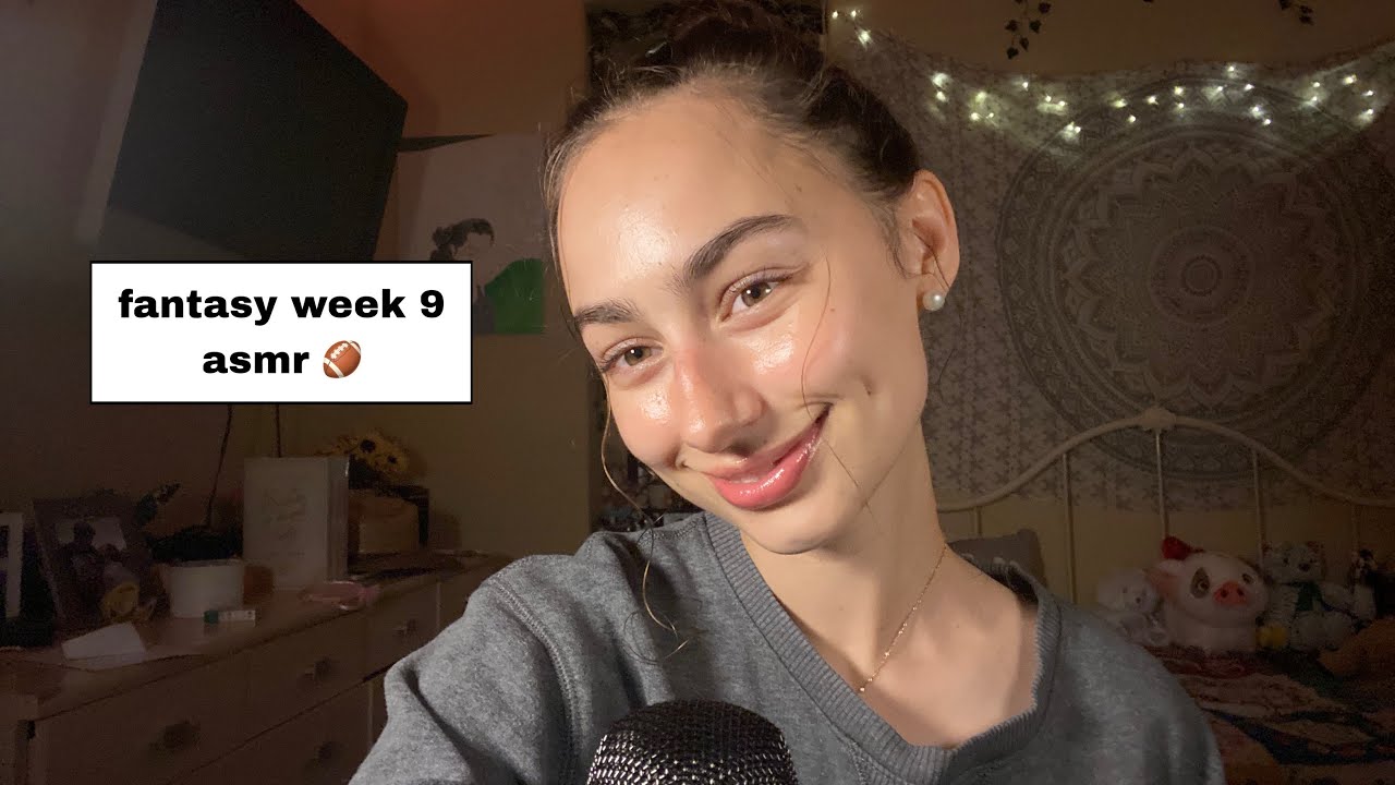 asmr week 9 fantasy football overview | 🏈