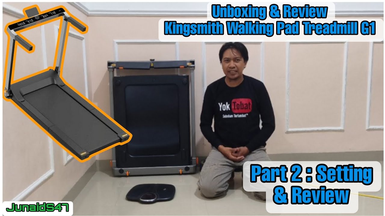 Kingsmith Walking Pad Treadmill G1 (Part 2 - Setting & Review)