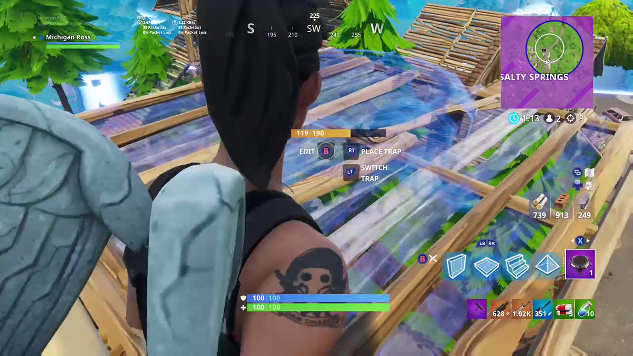 *AS SEEN ON BCC TROLLING* Launch padded on a guy, trapped him, bounced away, then quick scoped him