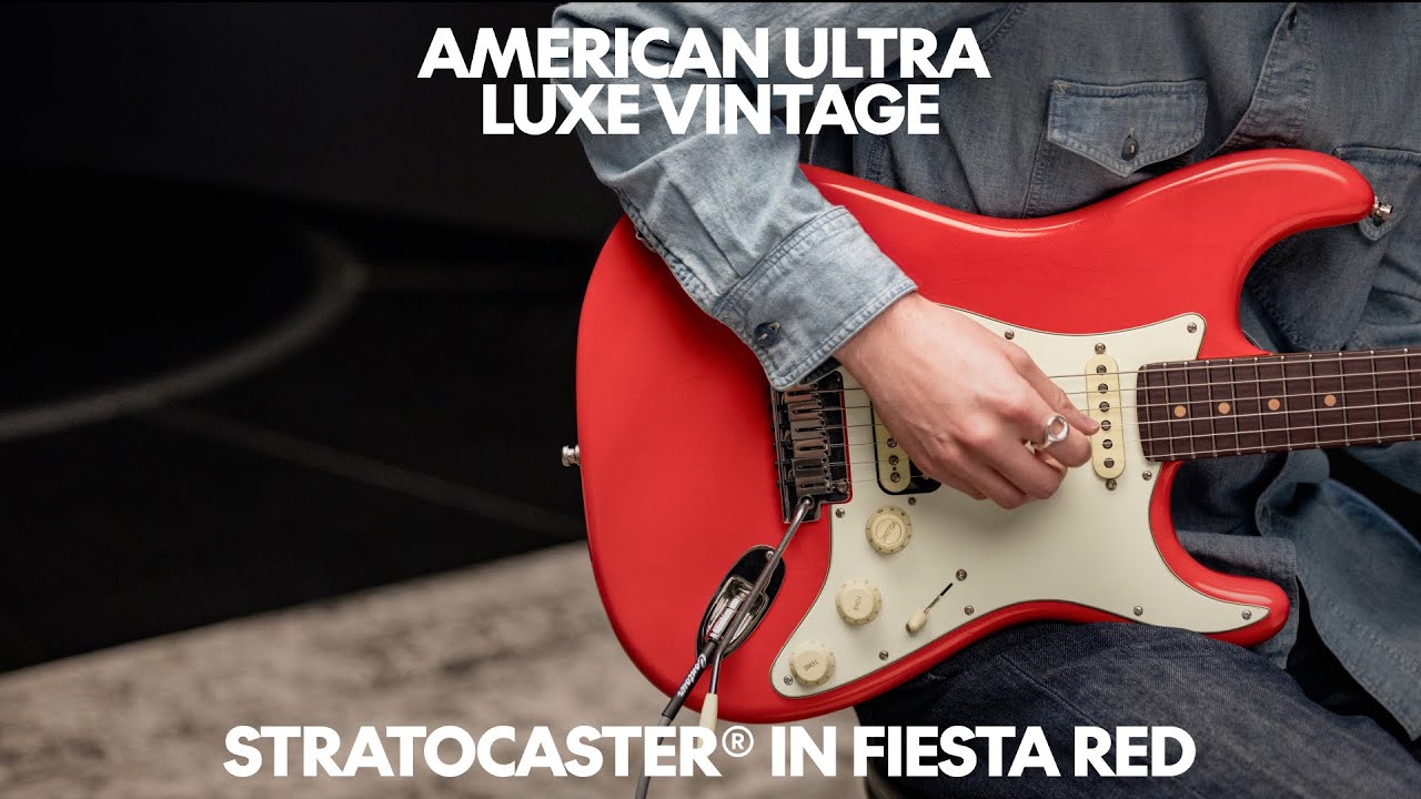 Pro Touring Guitarist Harrison Whitford Puts Our New Strat to the Test | American Ultra Luxe Vintage