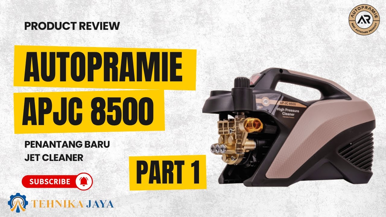 AUTOPRAMIE AP JC 8500 Salah Satu Penantang Baru Di Bidang Steam Jet Cleaner ! Tonton langsung PART 1