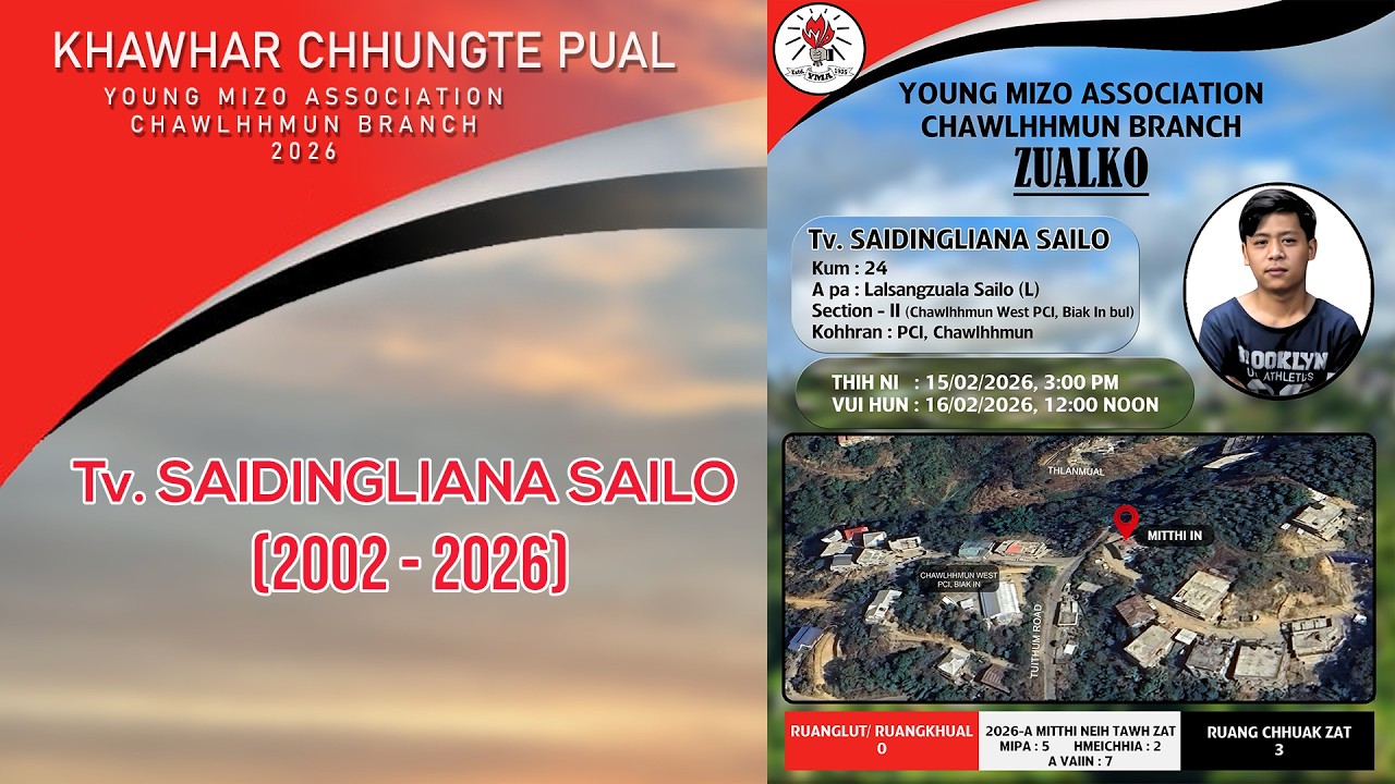 Tv. Saidingliana Sailo - Thlahna