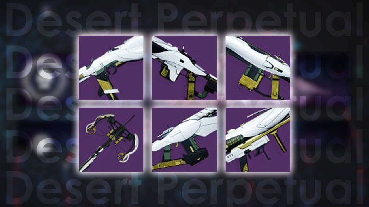 The raid weapons are solid, but no one is running Desert Perpetual.
