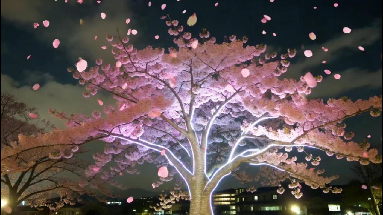 Calm Japanese Night 🌙 Zen Synthwave Lo-Fi for Sleep & Focus