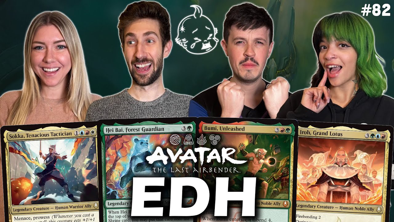 КТО ЛУЧШИЙ КОМАНДИР АВАТАРА?! Сокка | Хей Бай | Буми | Айро | ГЕЙМПЛЕЙ MTG EDH | ПОСОЛ MTG