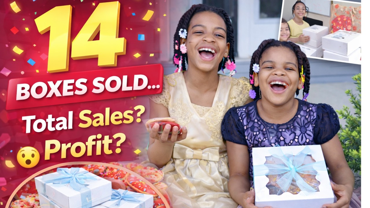 Homeschool Cookie Sale Didn't Go as Expected| Total Sales, Profit, and Future Plans