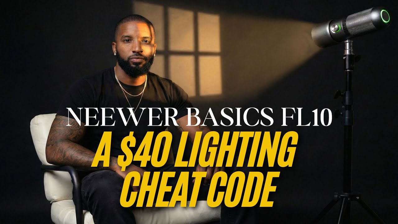 Этот фонарь за 40 долларов НЕ ДОЛЖЕН быть таким хорошим… Обзор Neewer Basics FL10!