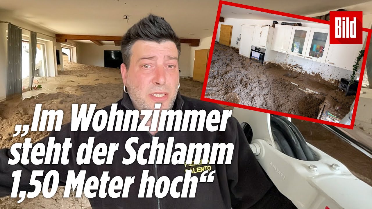 Hochwasser-Schock! Restaurant-Besitzer erzählt: Mein Haus ist unbewohnbar