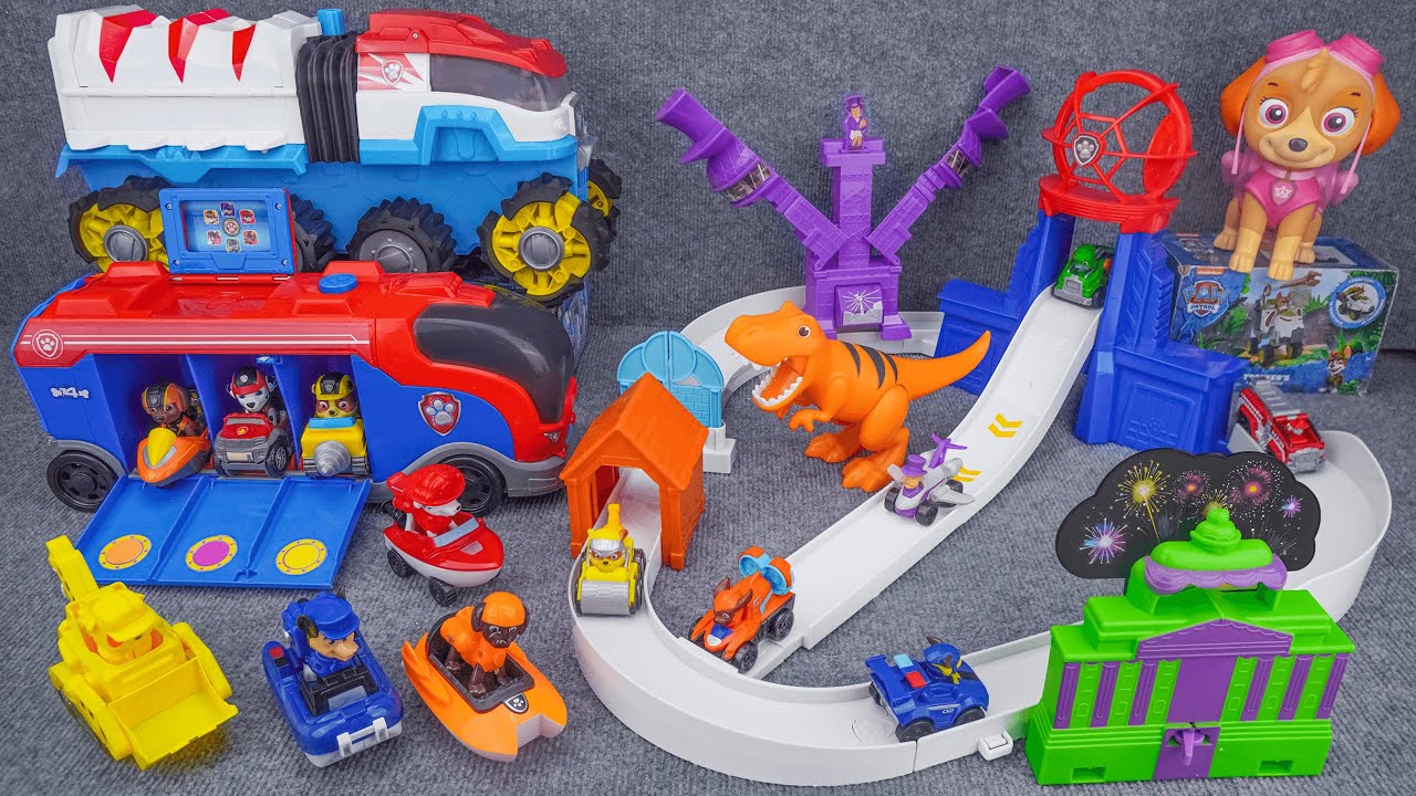 Paw Patrol Toys Unboxing Series | Paw Patrol Fire Rescue Command Center Toys ASMR | Review Toys
