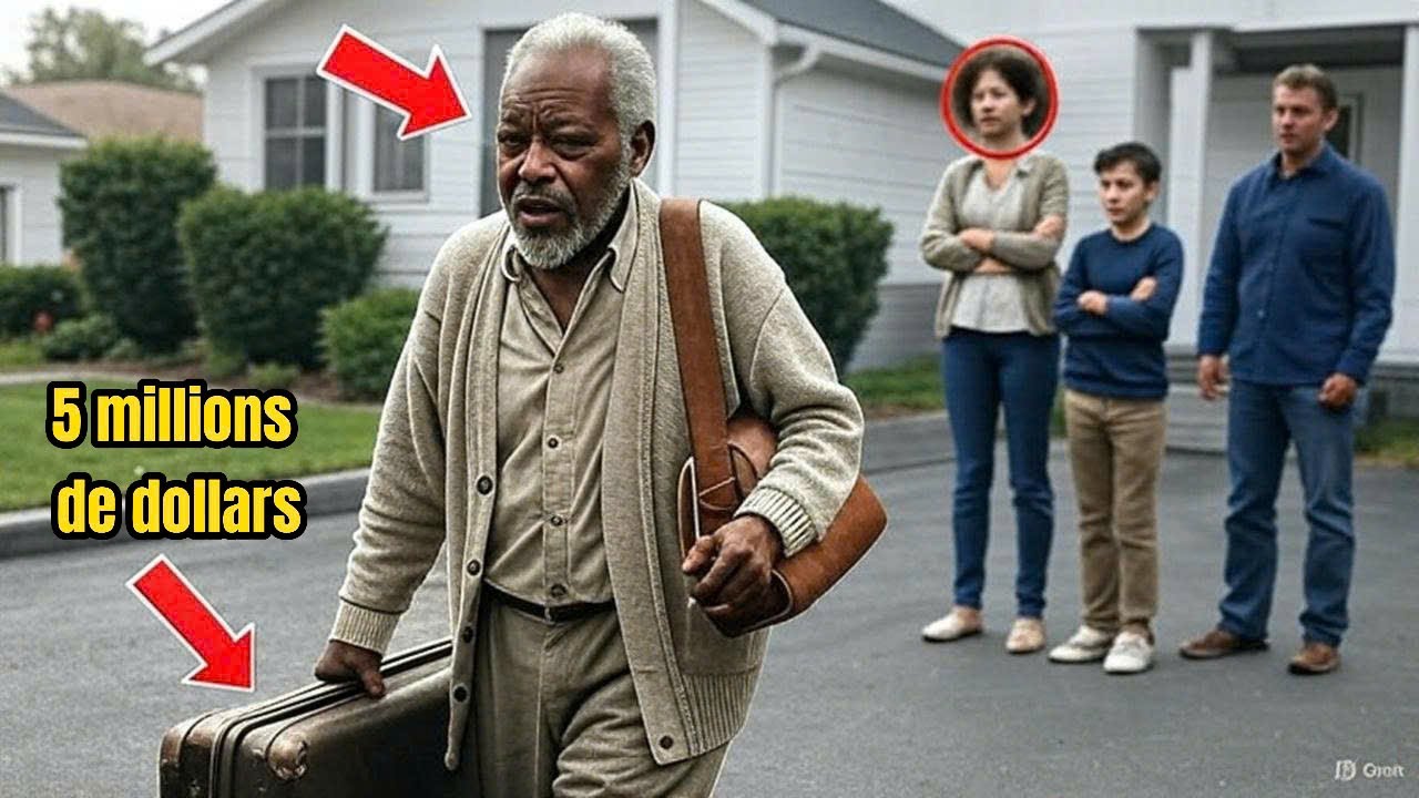 Elle jette son père adoptif noir dehors… sans savoir qu’il cachait 5 millions $