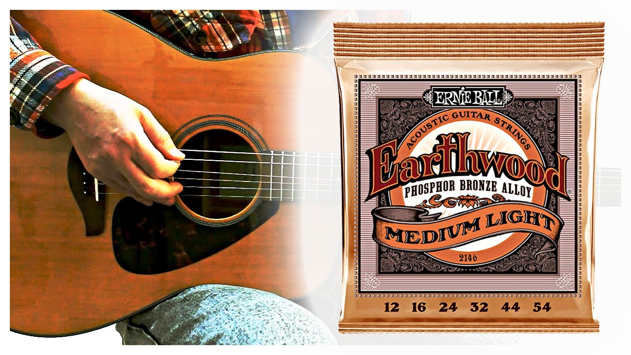 Ernie Ball 2146 Earthwood Phosphor Bronze (12-54) | REVIEW