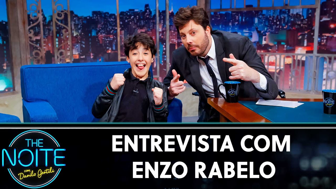 Entrevista com Enzo Rabelo  | The Noite (24/07/19)