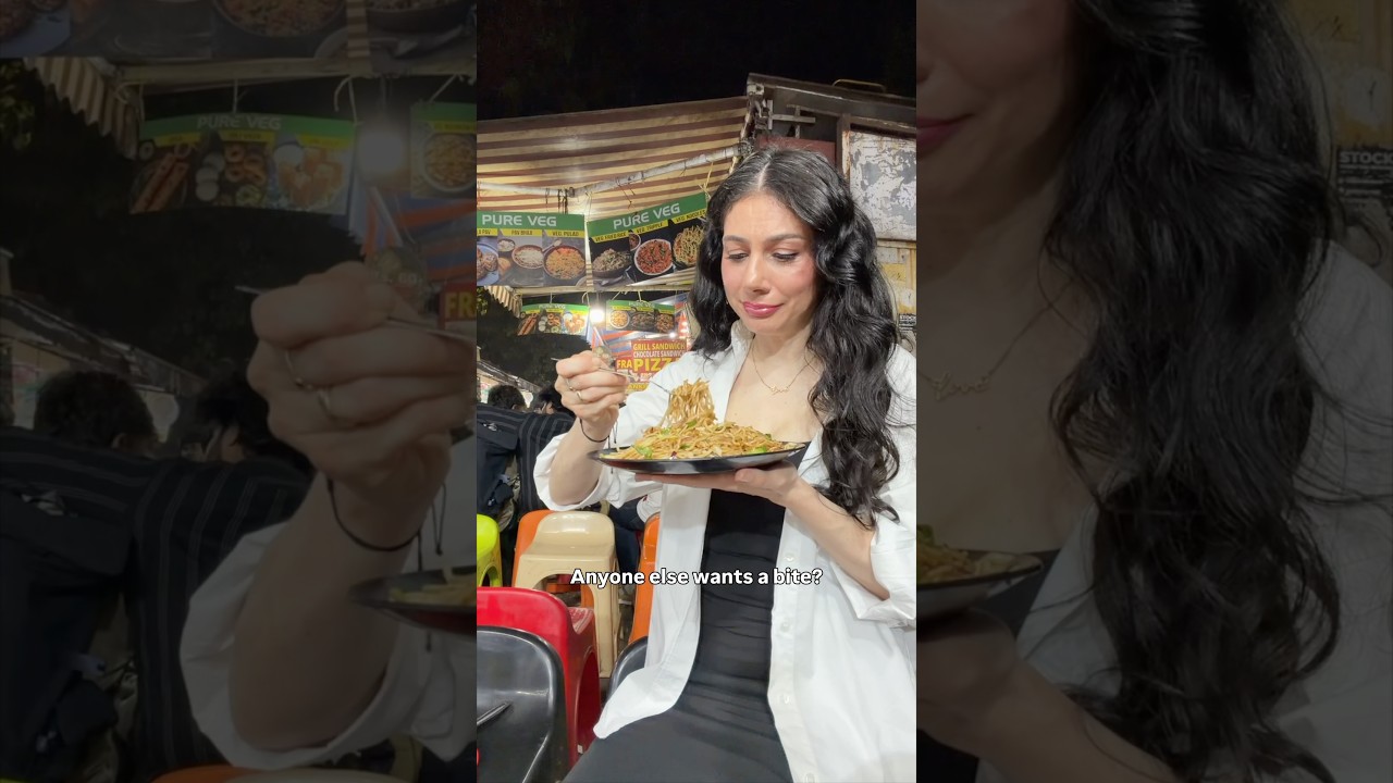 Amsterdam girlie takes Mumbai test 1 - Un❤️&zwj;🩹hating Mumbai ep.6 #mumbai #foreigner  #food