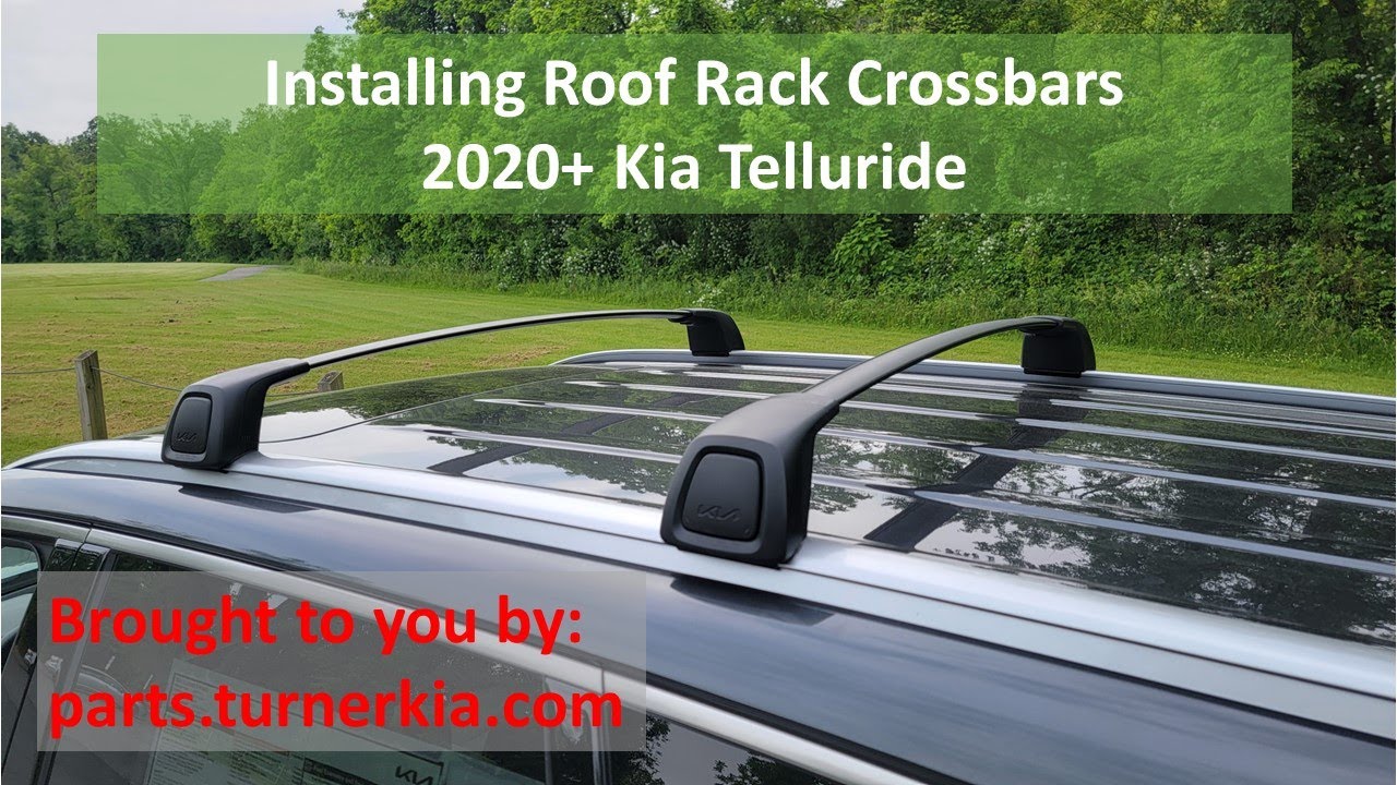 How to Install Genuine Crossbars on 2020+ Kia Telluride