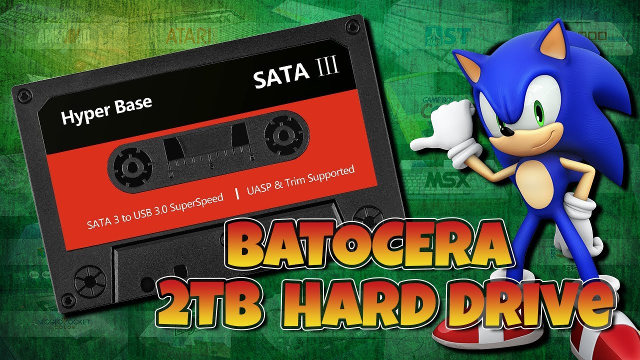 Hyper Base 2TB Emulation Hard Drive - Loaded With 48,000 Games!