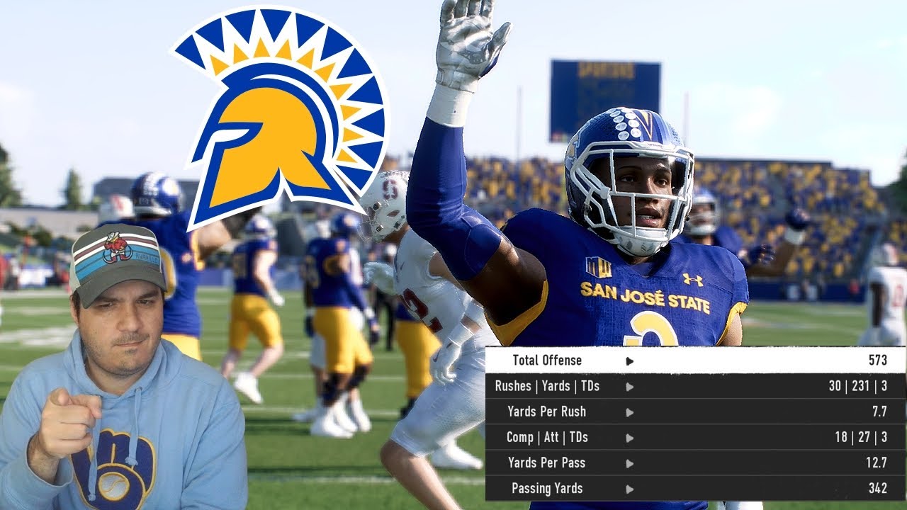 SJSU's Spread N' Shred Offense DESTROYS The CPU On Heisman! College Football 25 Film Review