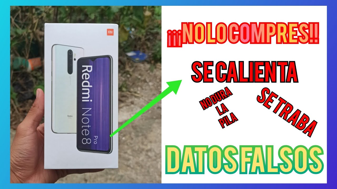 📵El XIAOMI REDMI NOTE 8 PRO se calienta mucho📵(dudas resueltas)