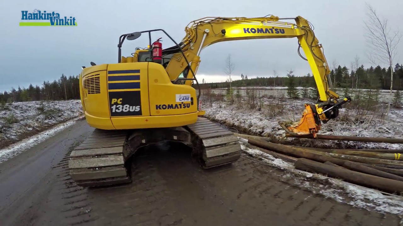 Tiiko Oy & engcon EC219 & Komatsu PC138