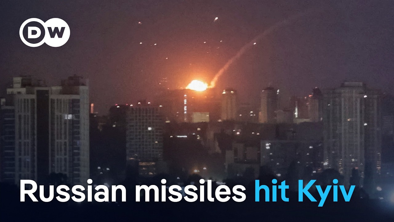 A wave of Russian missiles and drones kills at least 21 people | DW News