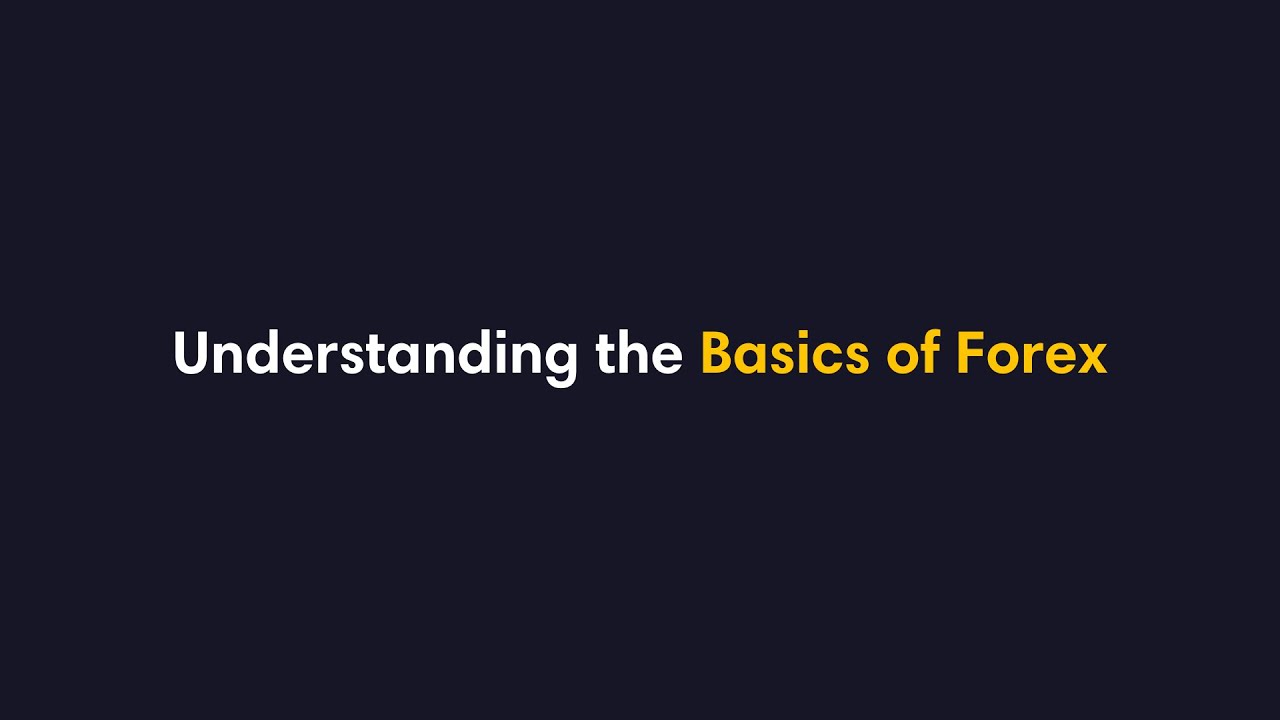 Understanding the Basics of Forex