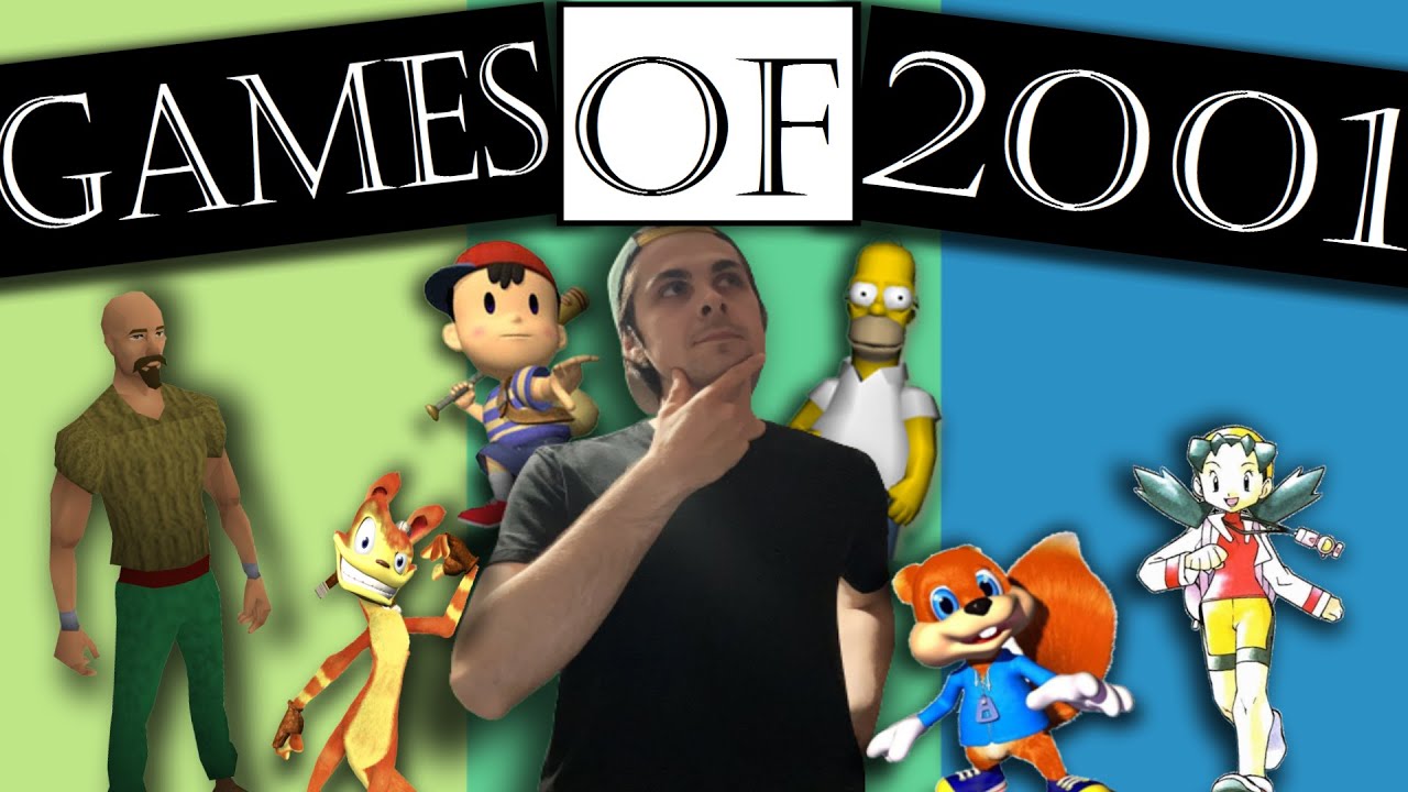 BEST GAMES Released in 2001!? - An Analysis Of 2001's Video Games